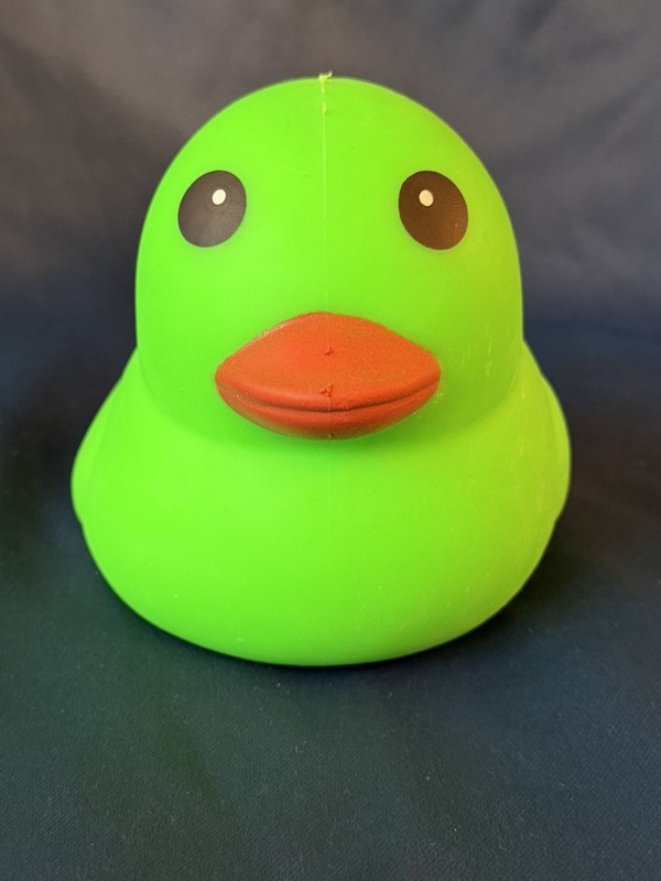 Sunny Days Squeeezy Jumbo Green Duck Durable Stress Stretch Toy-Stretches 1FT gallery