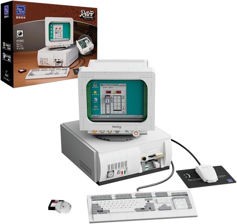 BRICKKK Computer Building Set for Adults: Construction Building Kit for Adult…