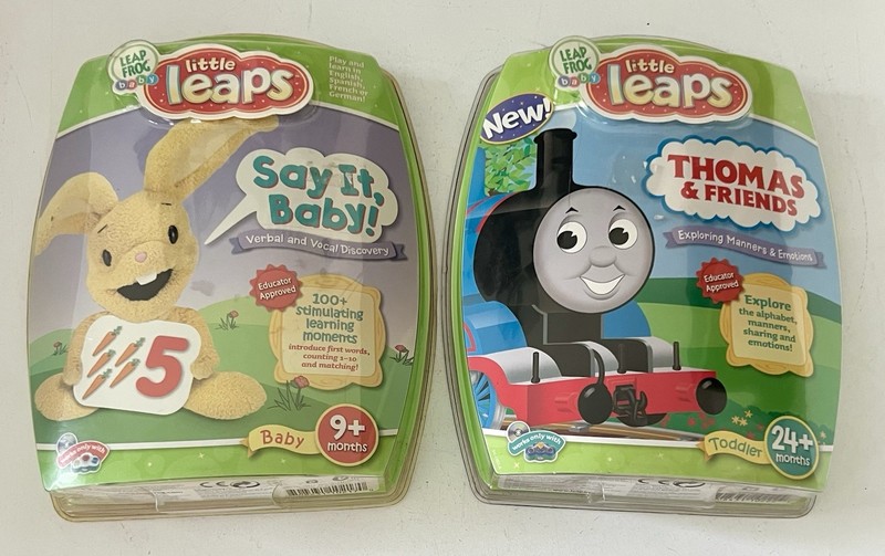 Leapfrog Baby Leap Frog Little Leaps Thomas And Friends and Say It Baby! NIB
