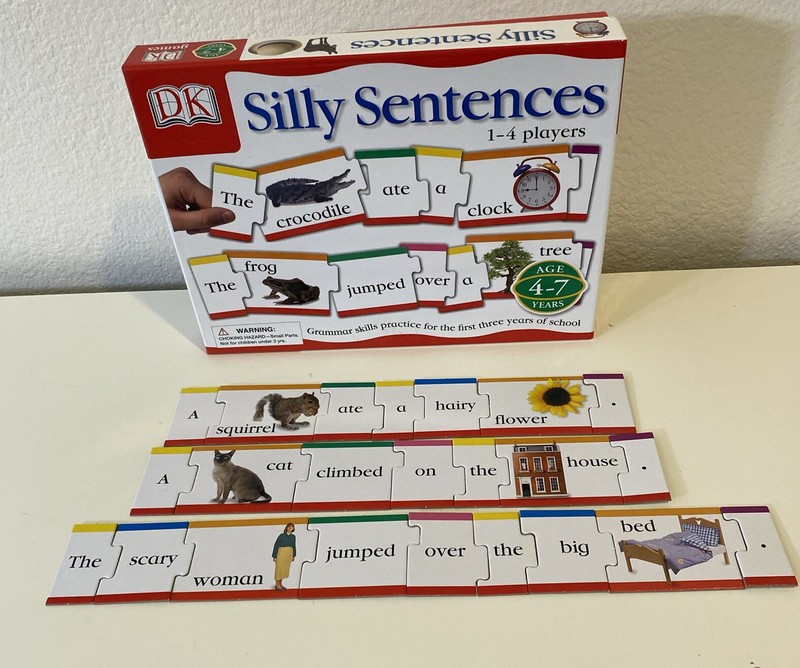 DK Silly Sentences: Grammar Skills Practice for the First Three Years of School