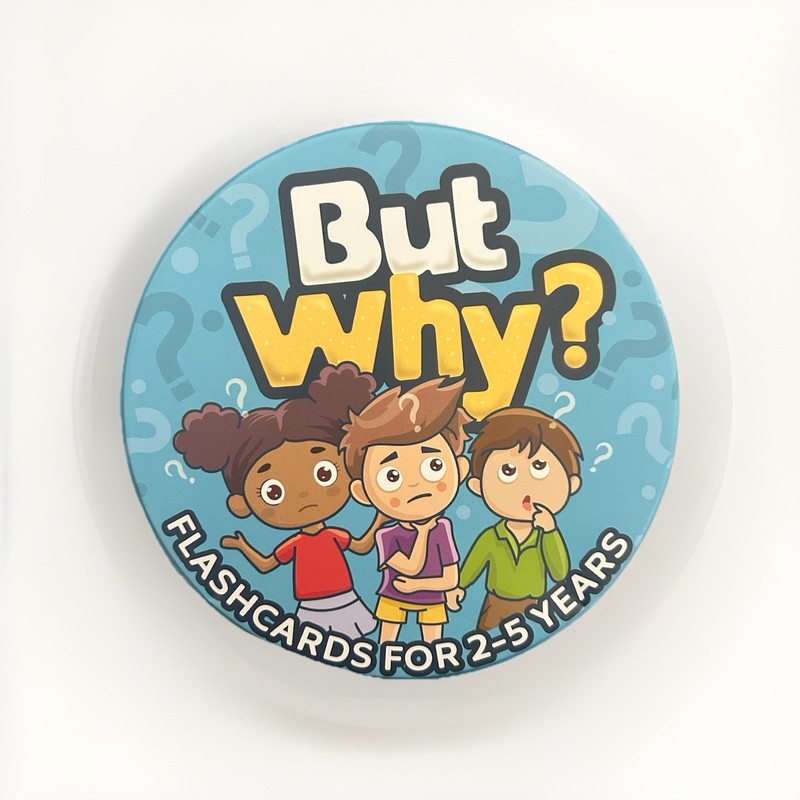 But Why Flash Cards for Toddlers 2+ Years – Speech Therapy Materials – 50 Dou…