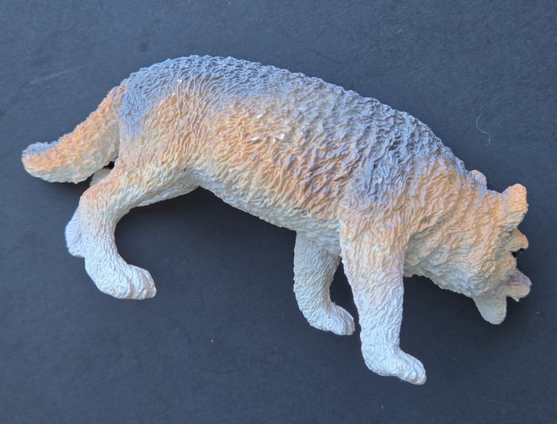 Ankyo Wild Animal Figure Lion Elephant Wolf Large 10" Hard Plastic Safari Jungle gallery