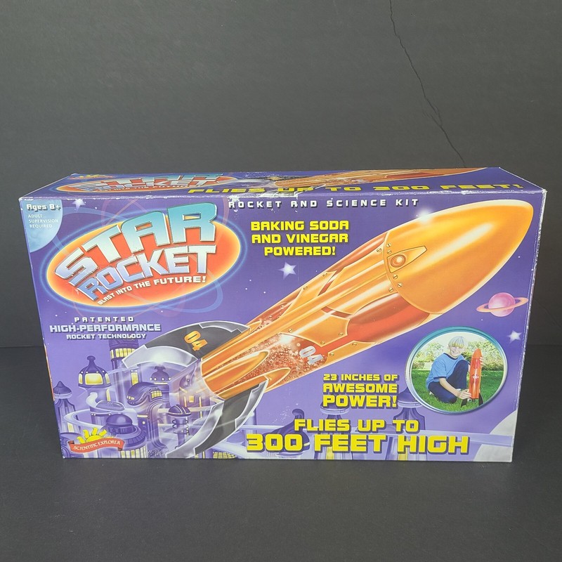 Scientific Explorer Star Rocket Science Kit for ages 8 & up **Brand New In Box** gallery