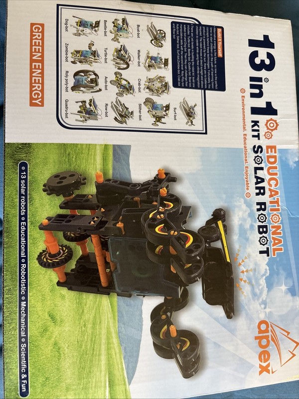 Apex 13 In 1 Kit Educational Solar Robot