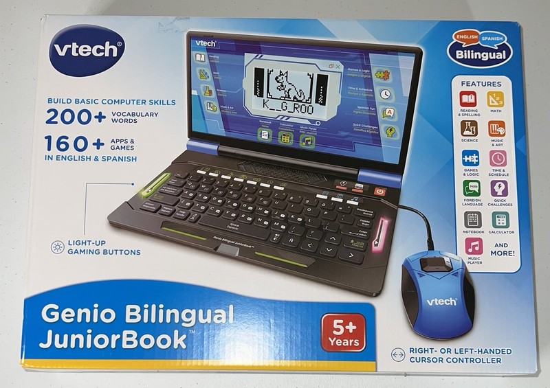 VTECH® Genio XL Bilingual JuniorBook™ SPANISH/ENGLISH *BRAND NEW*