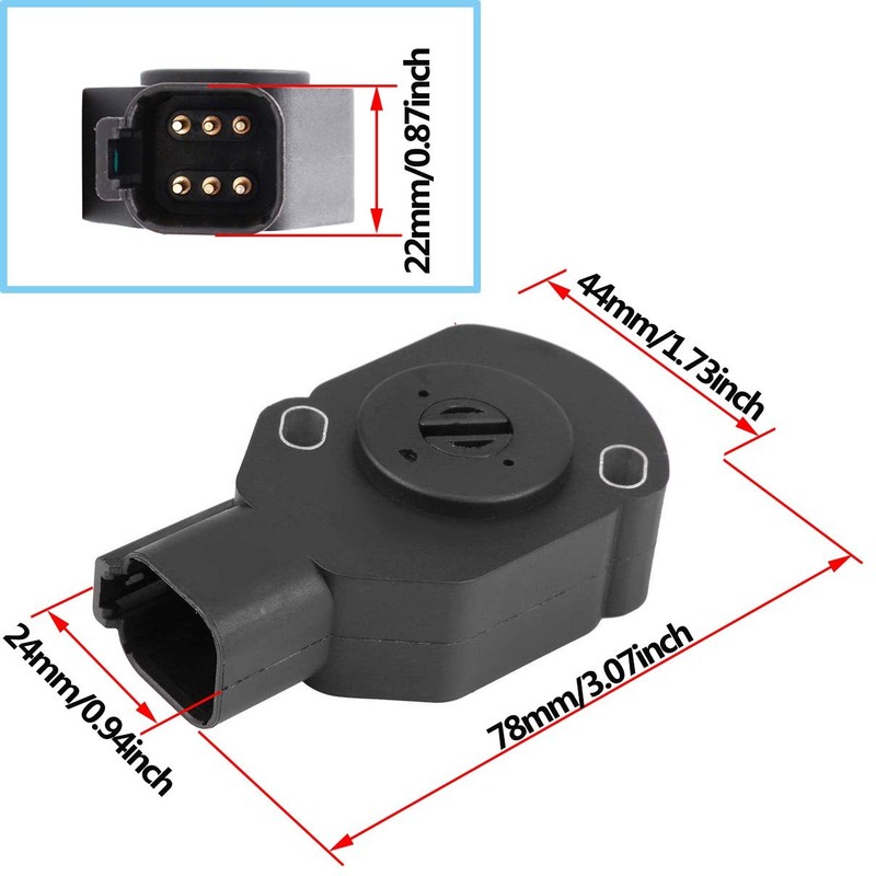 3970085 Throttle Position Sensor TPS APPS,Fit for 1998-2004 Dodge Ram 2500... gallery