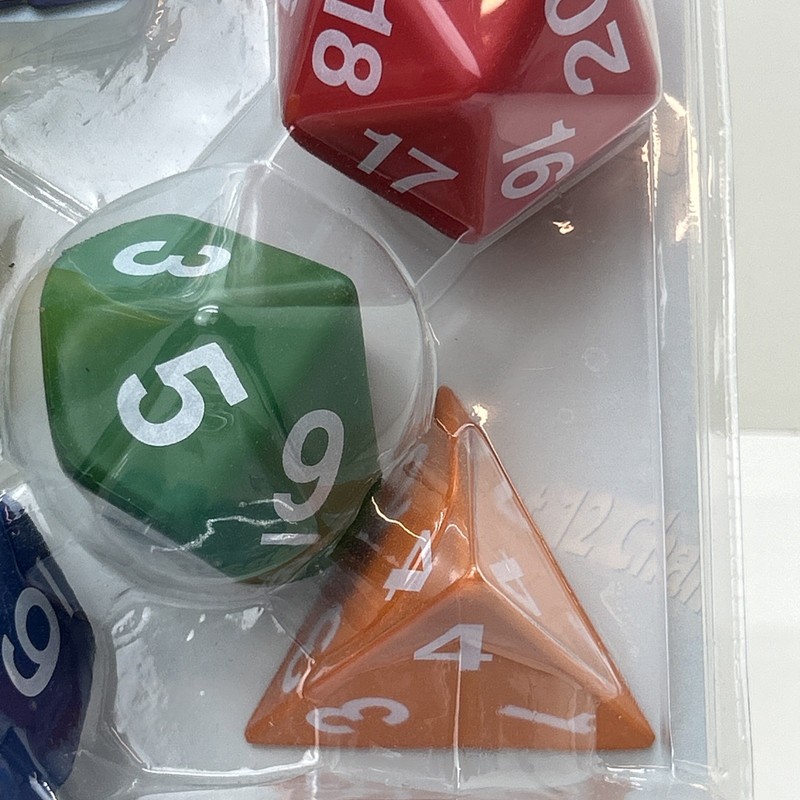 Learning Resources Jumbo Foam Polyhedral Dice Set Of 5 LER 7694 gallery