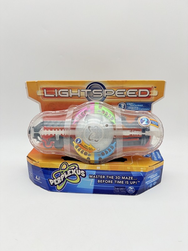 Perplexus Light Speed Game 3D Brain Teaser Maze Lights Sounds TESTED WORKS