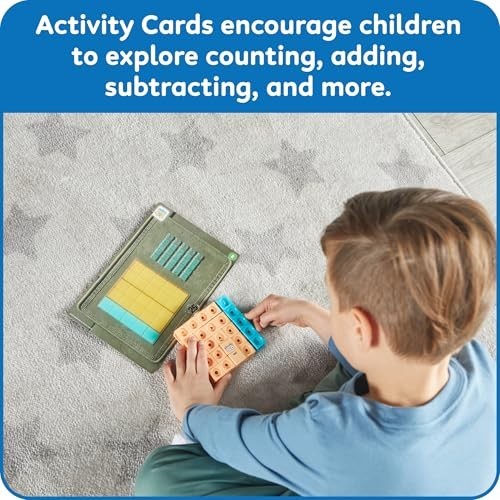 MathLink Cubes Activity Set 21-30, 20 Preschool Learning Activities, Counting Bl gallery
