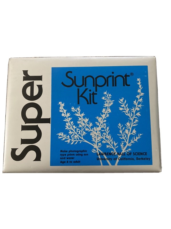 Super Sun Print Kit- Make Photographic Type Prints Using Sun & Water 15 Papers