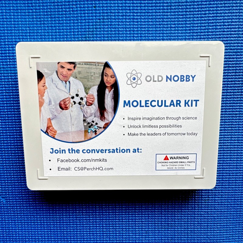 Old Nobby Molecular Kit Educational Toy Chemistry Model Set 3 Years and Up