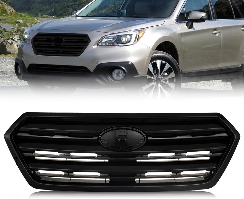2015-2017 Subaru Outback Front Bumper Grille Glossy Black 91121AL05A SU1200159