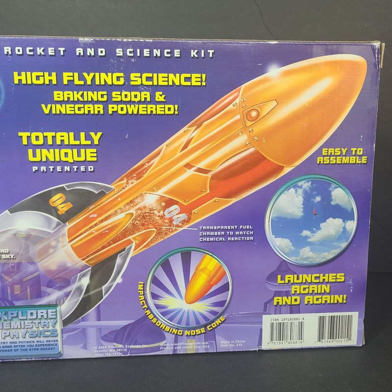 Scientific Explorer Star Rocket Science Kit for ages 8 & up **Brand New In Box** gallery