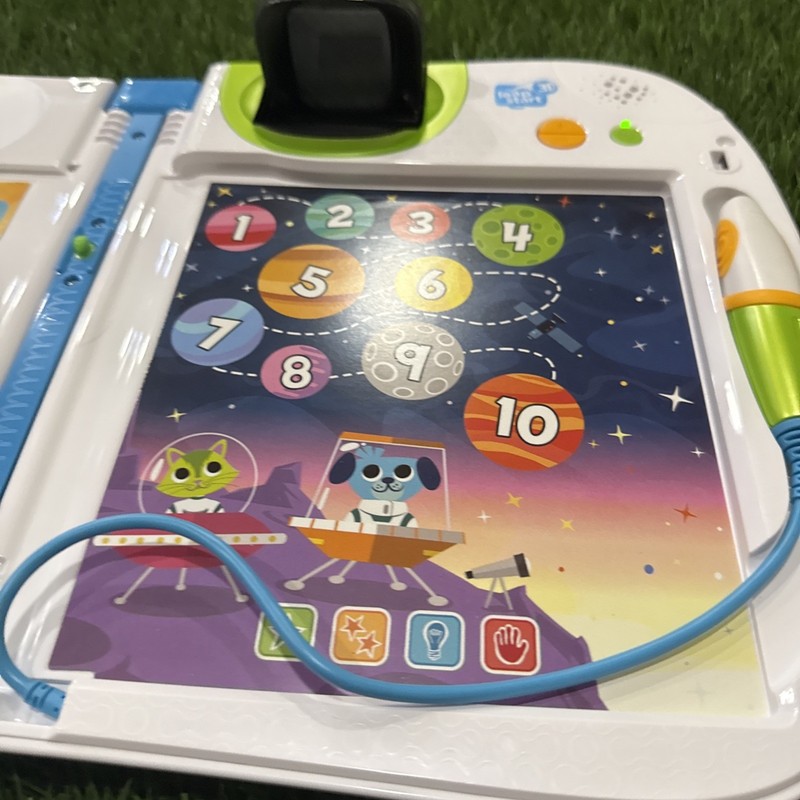 LeapFrog Leap Start 3D Green/Blue/White Learning System | Tested/Reset gallery