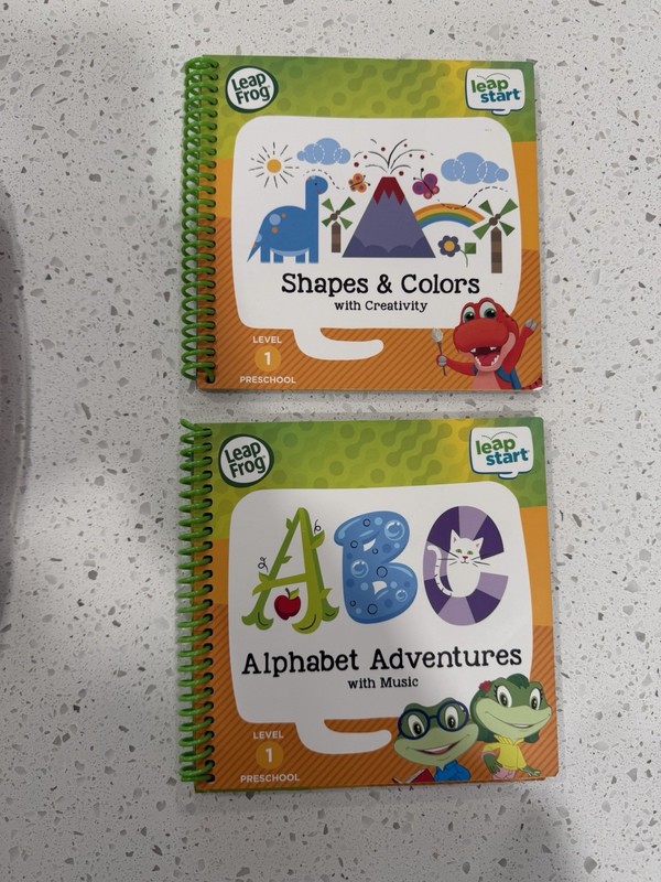 Leap Frog Touch and Talk Leap Start Pink 2 Books Interactive Learning Creative! gallery
