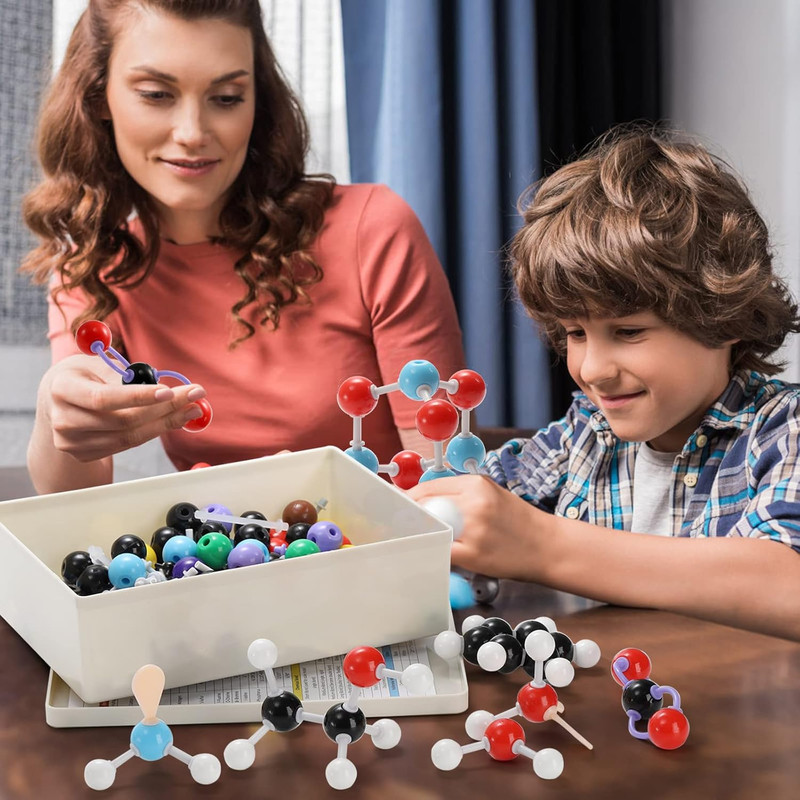SOUJOY 444 Pcs Chemistry Molecular Model for Building Organic and Inorganic Stru gallery