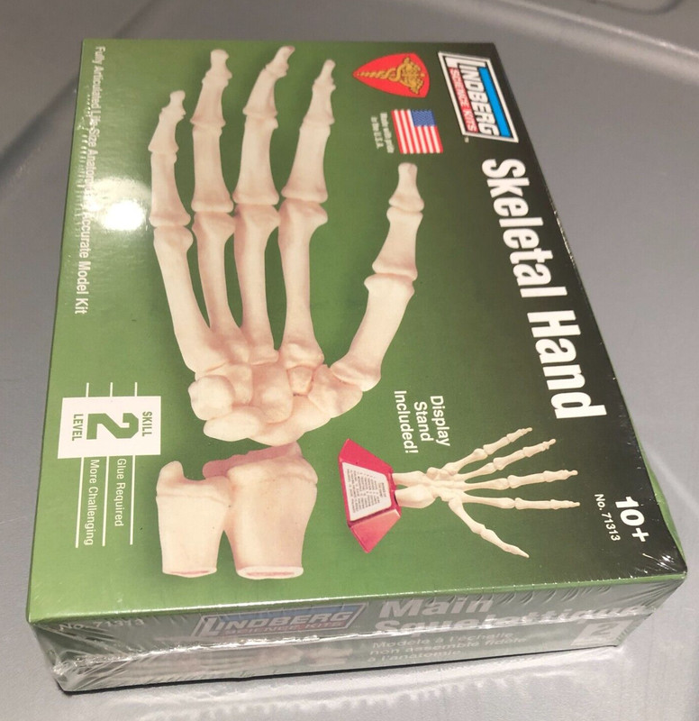 NEW Lindberg Science Kits SKELETAL HAND Model Kit No. 71313 Sealed gallery