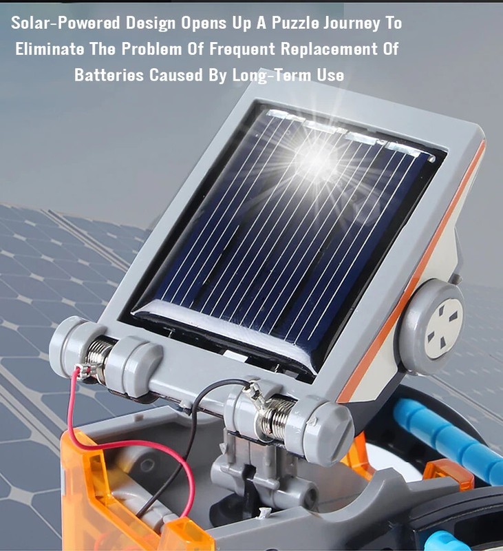12-in-1 Science Solar Robot Kit for Kids,STEM Educational DIY Solar Powered gallery