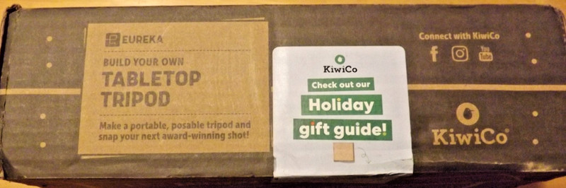 Kiwi Co Eureka Crate Build your own Tabletop Tripod New sealed box 12+ STEM XMAS