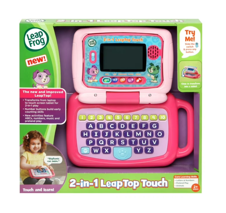 LeapFrog 2-in-1 LeapTop Touch (Pink) Baby and Toddler Toys gallery