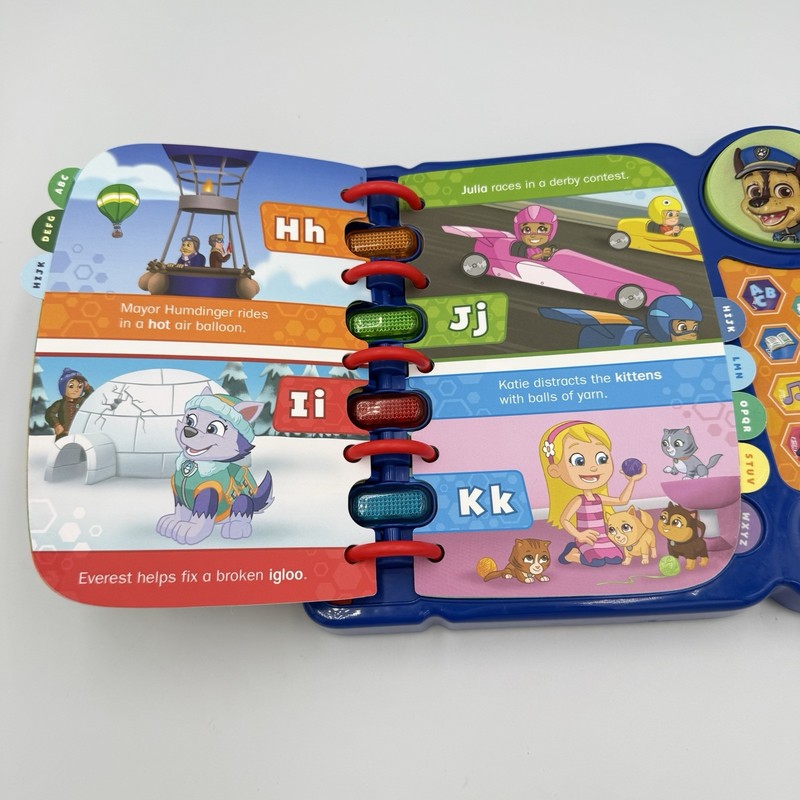 Leap Frog The Big Book of Paw Patrol Electronic Reading Letters Music 2023 WORKS gallery