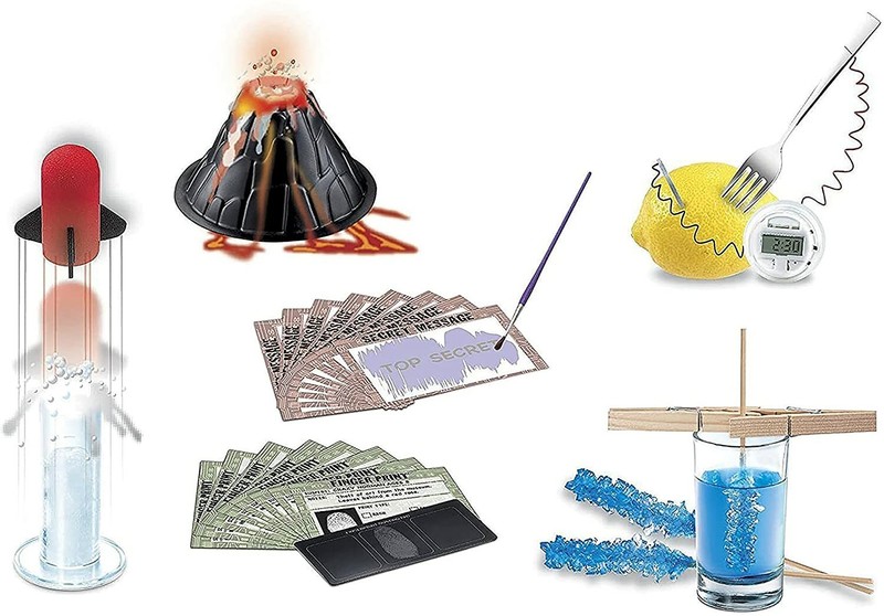 Kitchen Science Containing 6 Experiments Kidz Labs Fun Science Product 4M New gallery