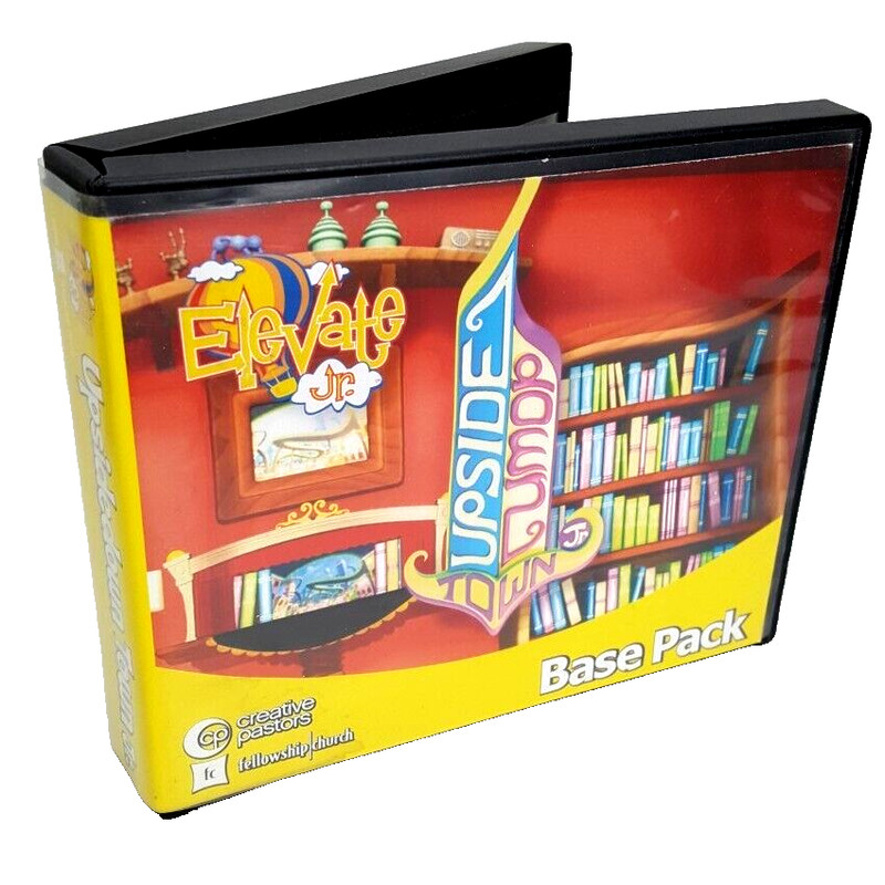 Elevate Jr Upsidedown Town Base Pack DVD CD Bible Youth Pastor Church Case Jesus