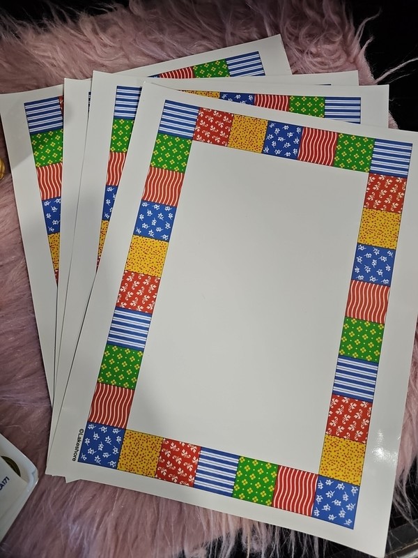 Vintage Lakeshore Learning Quilt Activity Kit And Book Patterning Sorting +Extra gallery