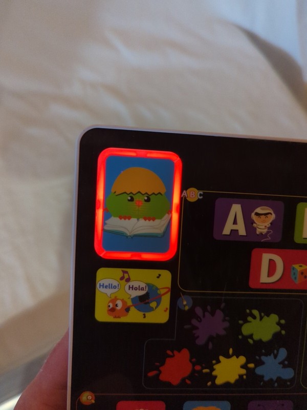 One Kid's Delight 2011 Baby Learning Toy Handheld Tested & Working gallery