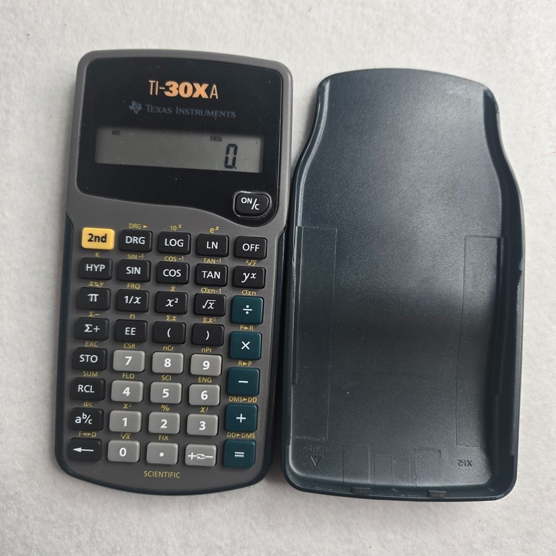 Texas Instruments TI-30XA Scientific Calculator School Math College Ready