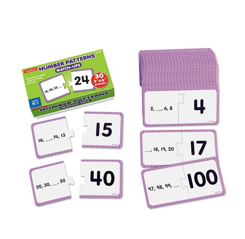 Lakeshore Learning Number Patterns Match-Ups