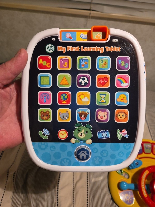 LEAP FROG My First Learning Tablet Interactive Reading Music & More TESTED WORKS