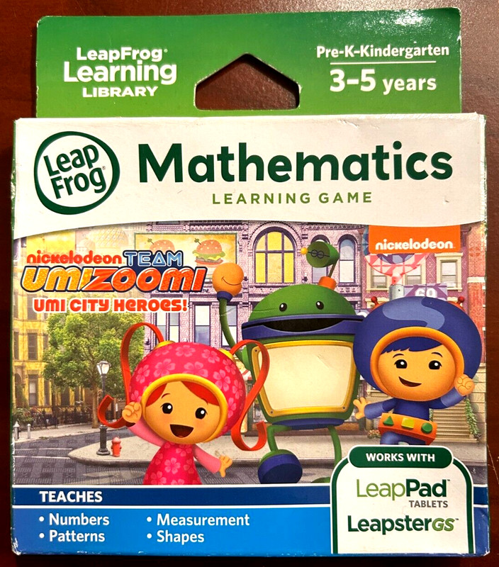 LeapFrog LeapPad Explorer Learning System: Team Umizoomi, Leap Pad 1 2 3 GS Ultr