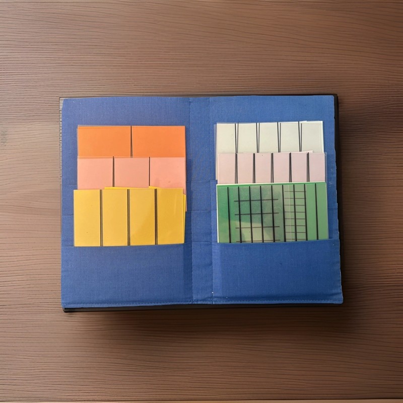 Math U See Manipulatives Fraction Overlay Kit 37 Piece Complete Kit