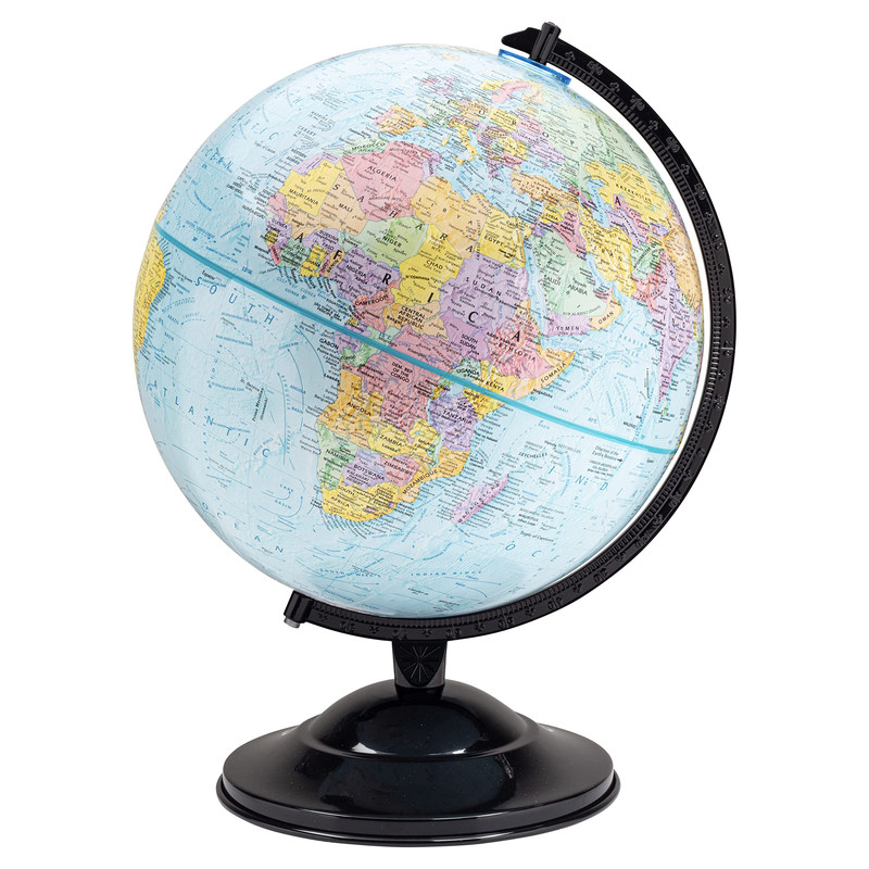 Replogle Globe – Educational Raised Political Relief Mountains Ranges Showcases