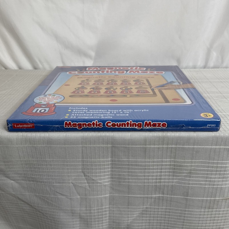 Lakeshore Magnetic Counting Maze Wood Gumball Fine Motor Skills PP283 BRAND NEW gallery