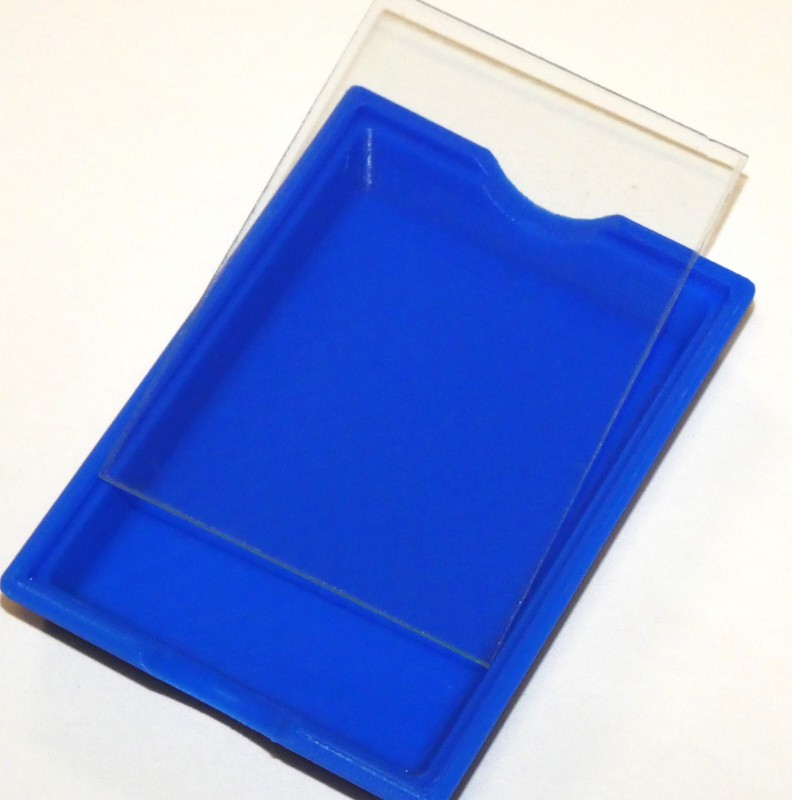 Rack For Large Microscope Slides Stand Slide Stain Staining Holder Drying Dry gallery