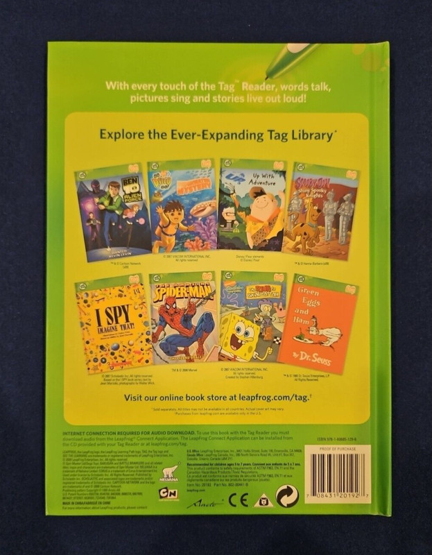 Leap Frog Finding Drago Activity Book for Tag Reading System 5-7 Years gallery