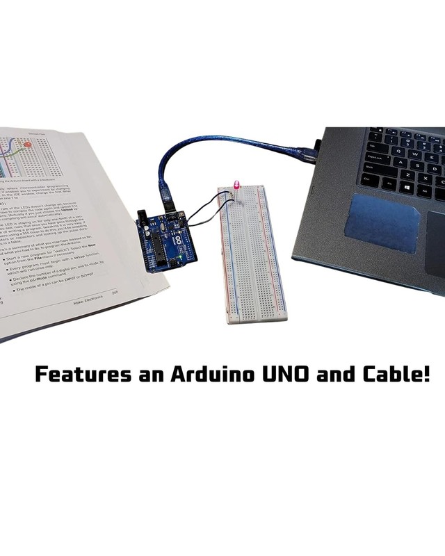 Electronics Kit Make 3rd Ed Bundle Book Deluxe Components Beginner Advanced gallery