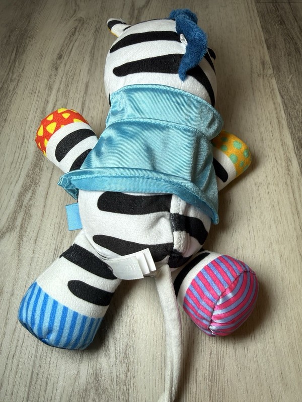 VTech Lights & Stripes Zebra Plush Musical Baby Toy Lights Sounds gallery