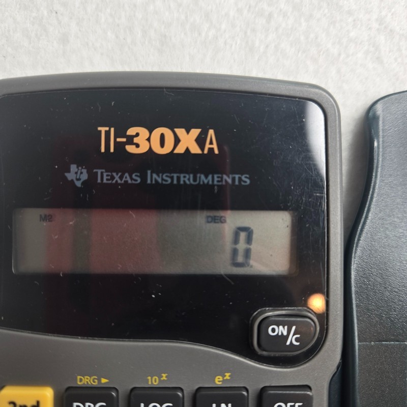 Texas Instruments TI-30XA Scientific Calculator School Math College Ready gallery