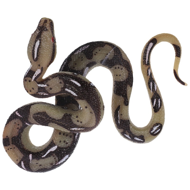 Fake Rattlesnake Python Model Big Realistic Snake Simulation Python Model Toy gallery