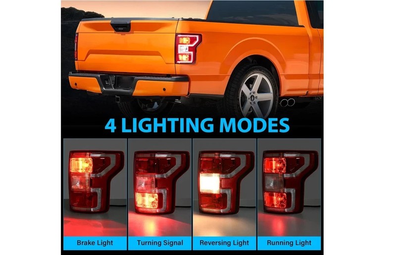 F150 Tail Lights Assembly, Compatible with 2018-2020 Ford F-150, Right Passenger gallery