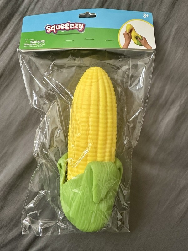 NEW Sunny Days Corn Toy Squishy Soft Squeeezy (Measures 8”) NEW DROP VIRAL