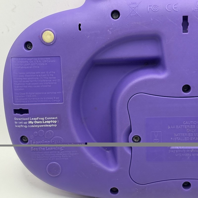2010 LeapFrog My Own Leaptop Purple Electronic Learning Toy EDUCATIONAL TESTED gallery
