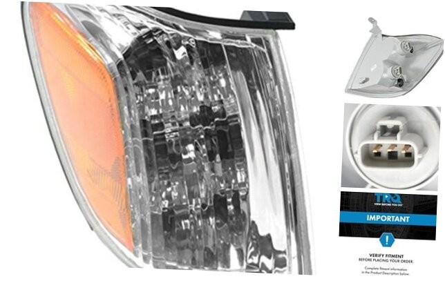 Passenger Side Front Corner Light Assembly Compatible with 2005-2007 Sequoia