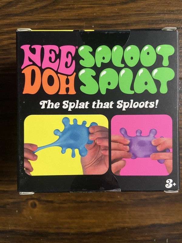 NeeDoh SPLOOT SPLAT, Nee Doh Splatter Fidget, Nee-doh Sploot Splat Squishy GREEN gallery