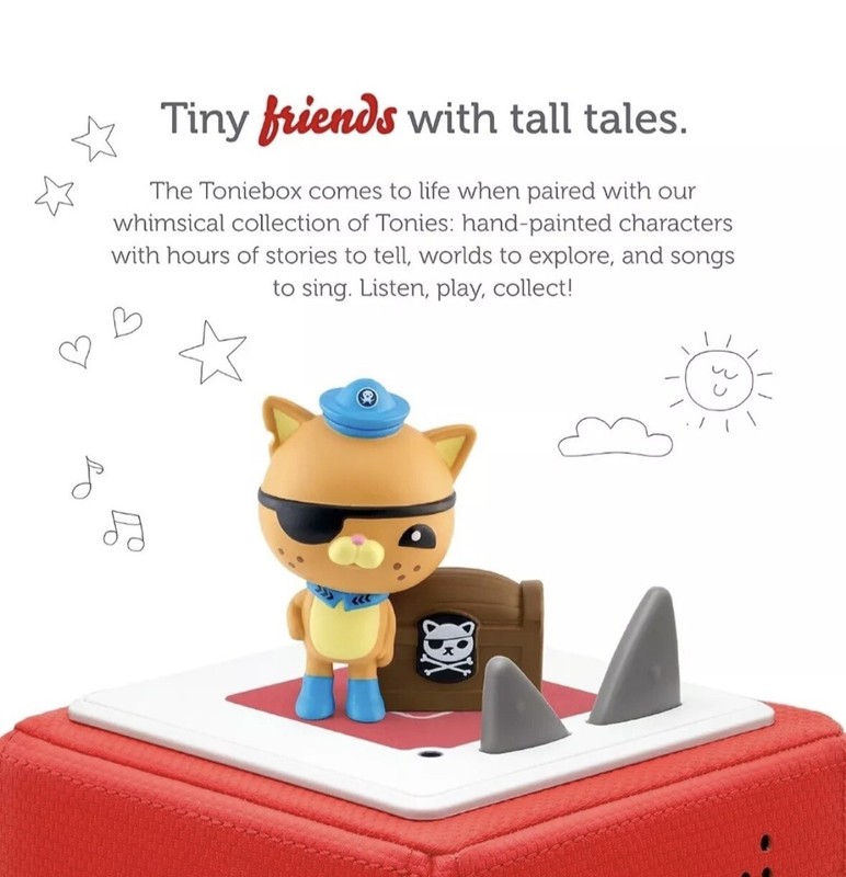 Octonauts Above & Beyond Kwazii Tonies Figure for Toniebox new release NEW seal gallery