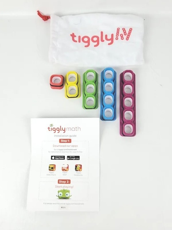Tiggly Math Interactive Blocks Tablet App Toy Ages 3-7