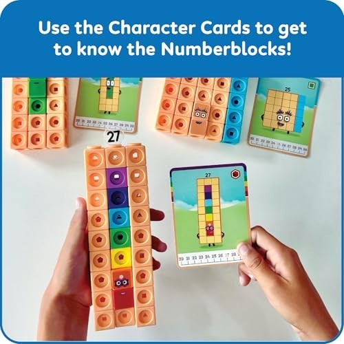 MathLink Cubes Activity Set 21-30, 20 Preschool Learning Activities, Counting Bl gallery